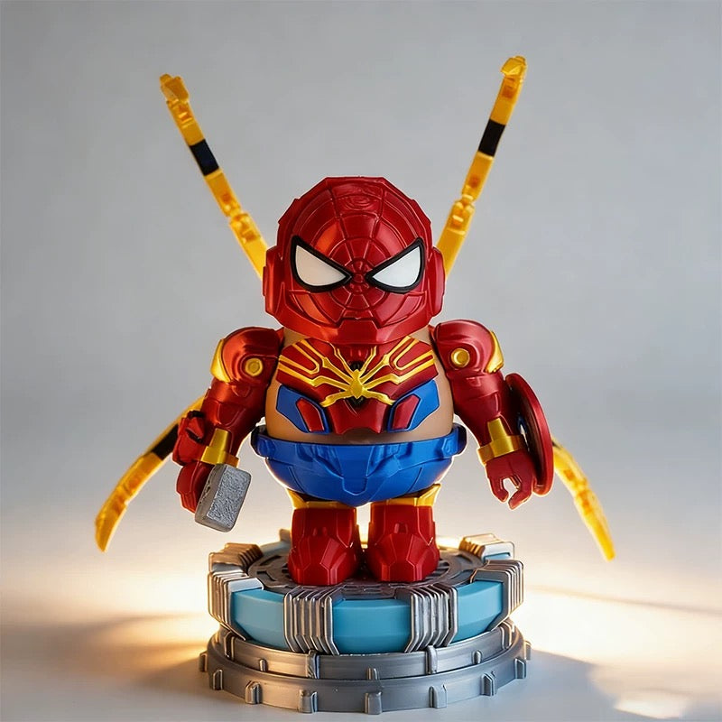 Spider Capybara Magnetic Equipment Toy Set Desktop Collectible Toy