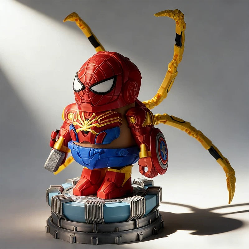 Spider Capybara Magnetic Equipment Toy Set Desktop Collectible Toy