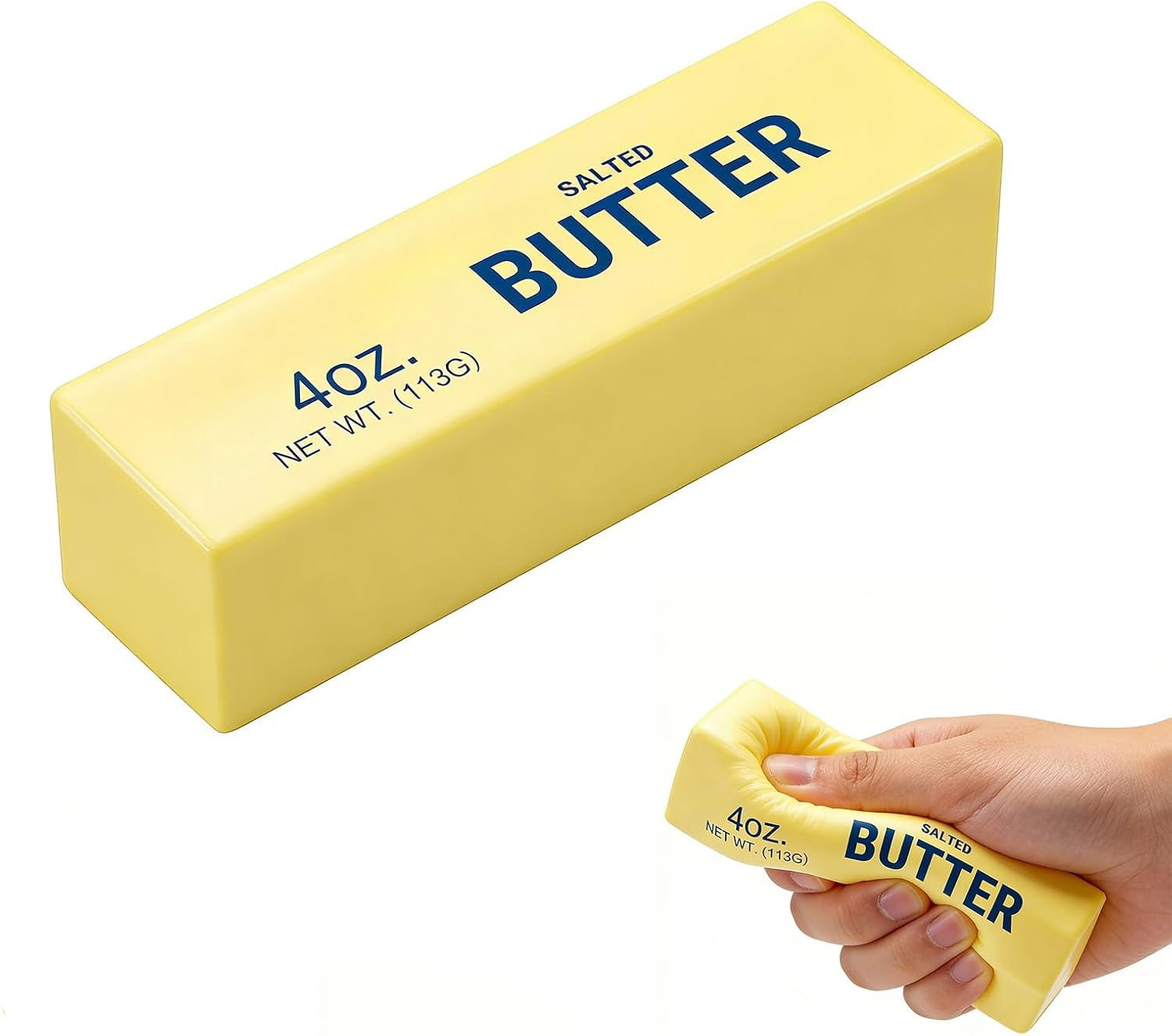 Realistic Butter Stress Ball Soft Satisfying Slow Rebound Squeeze Toy