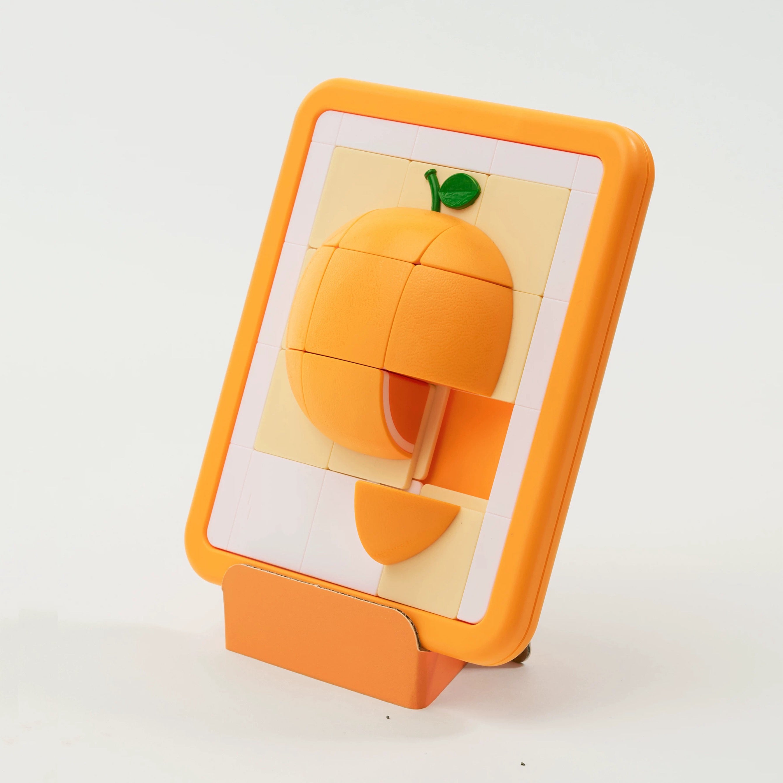 3D Fruit Sliding Puzzle Toy for Kids Brain Teaser Educational Gift
