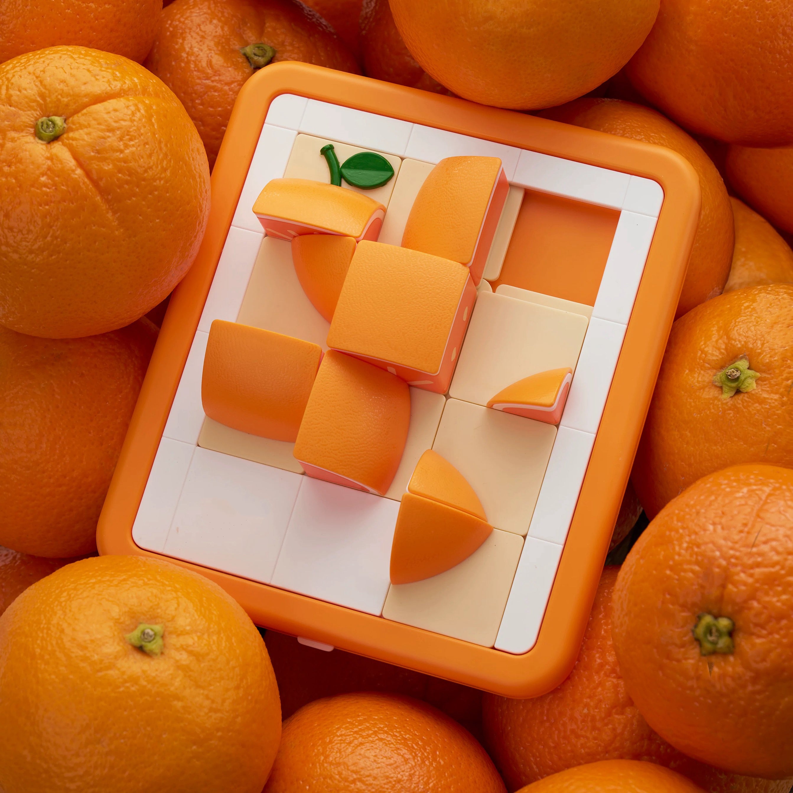 3D Fruit Sliding Puzzle Toy for Kids Brain Teaser Educational Gift