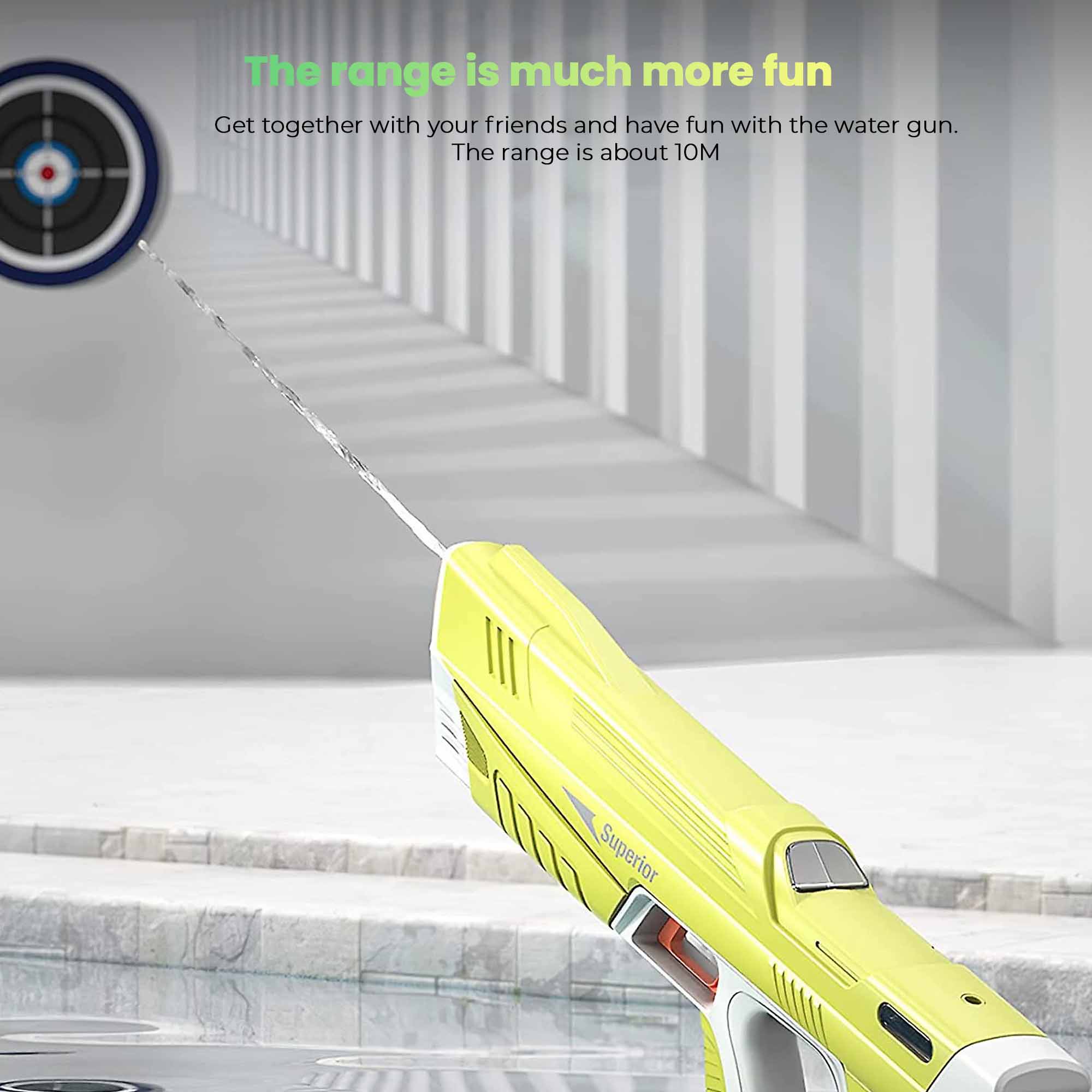 Gleetoy Super Power 1 Electric Water Gun (330ml)