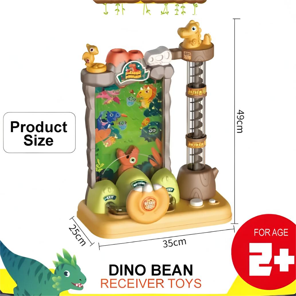 Gleetoy Dinosaur Bean Ball Catcher Hand-Eye Coordination Training Toy