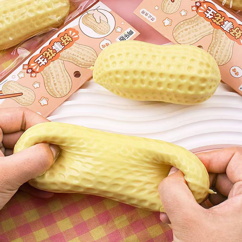 Gleetoy Taba Squishy Peanut Fidget Toy Stress Relief Toy