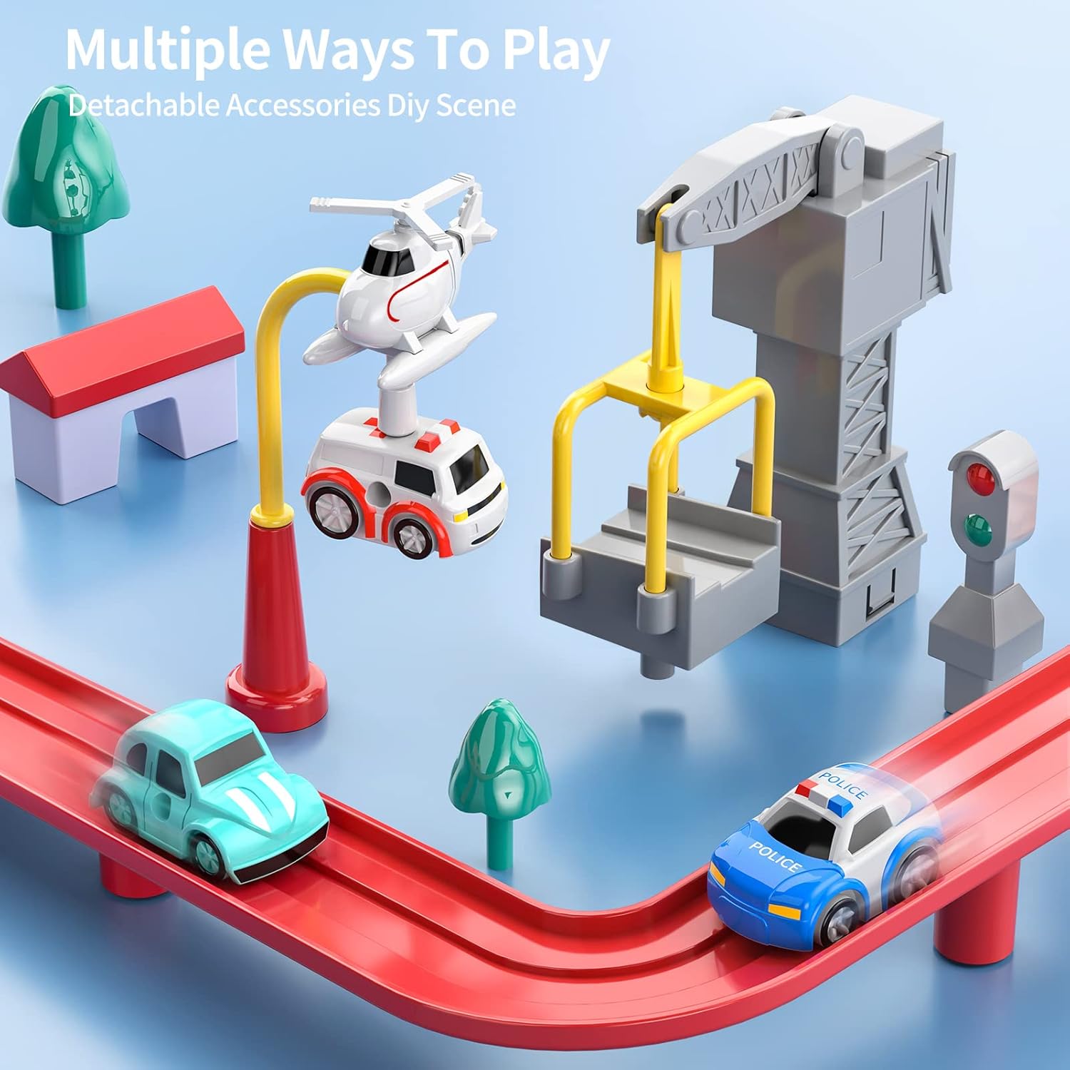 Gleetoy TrackX Car Adventure Track Toy