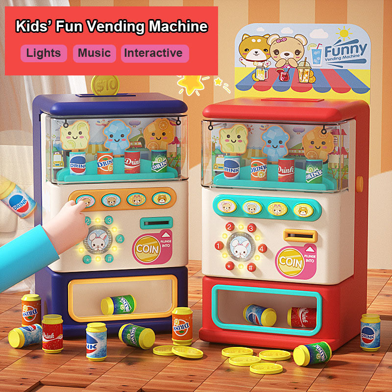 Kids Vending Machine Toy with Lights & Music
