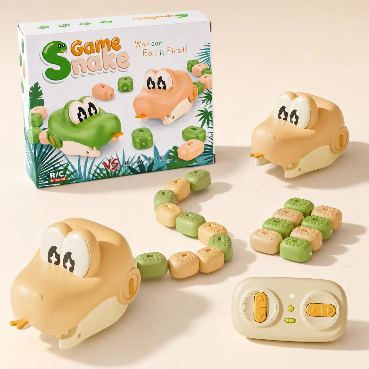 Remote Control Real-Life Growing Snake Game Toy for Kids
