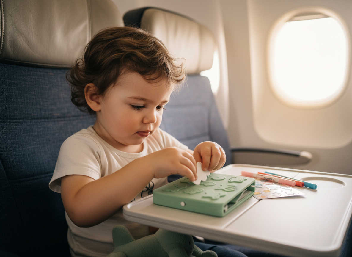 10 Screen-Free Travel Activities for Toddlers on Planes (That Actually Work)