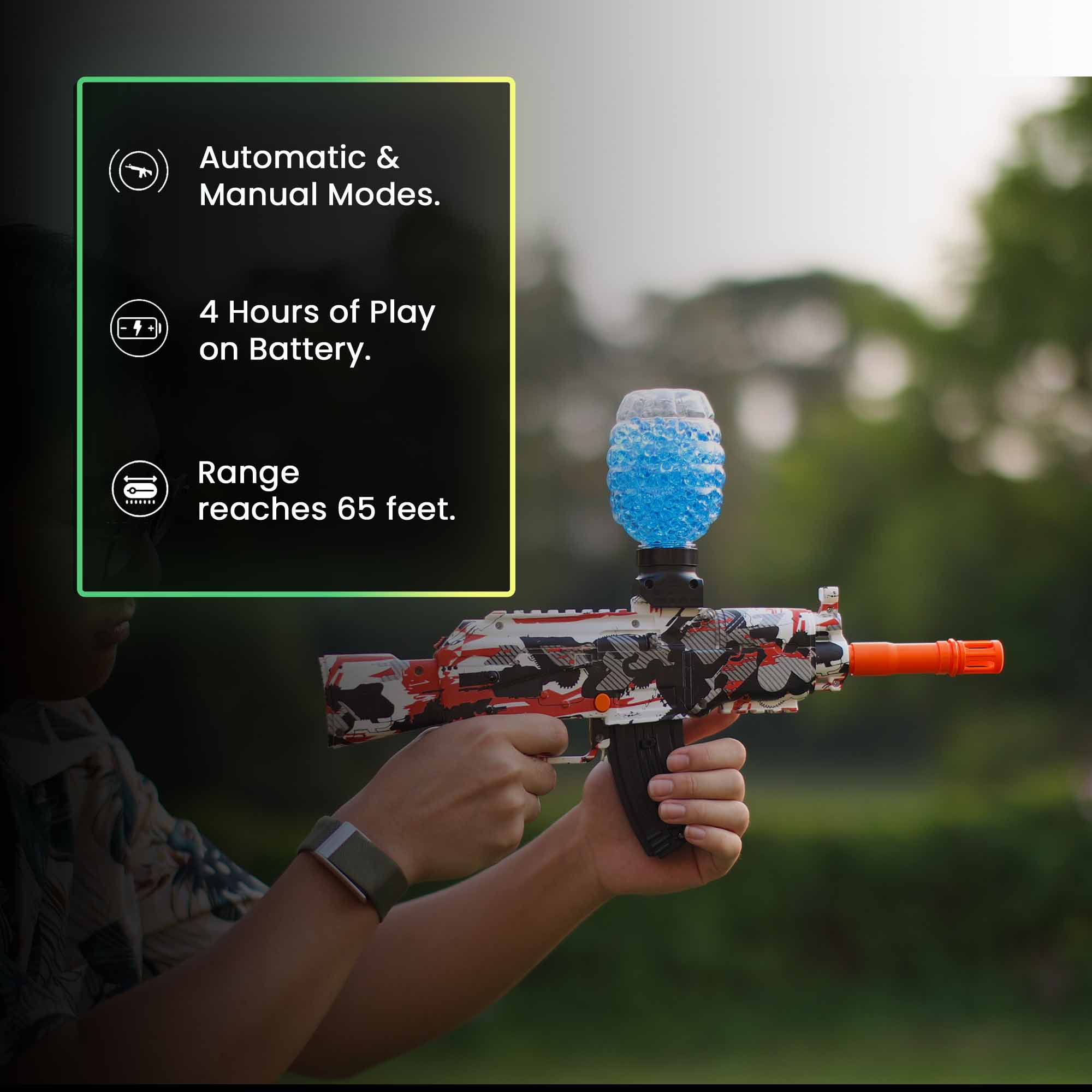 Gleetoy Electric AKM47 Gel Blaster Gun