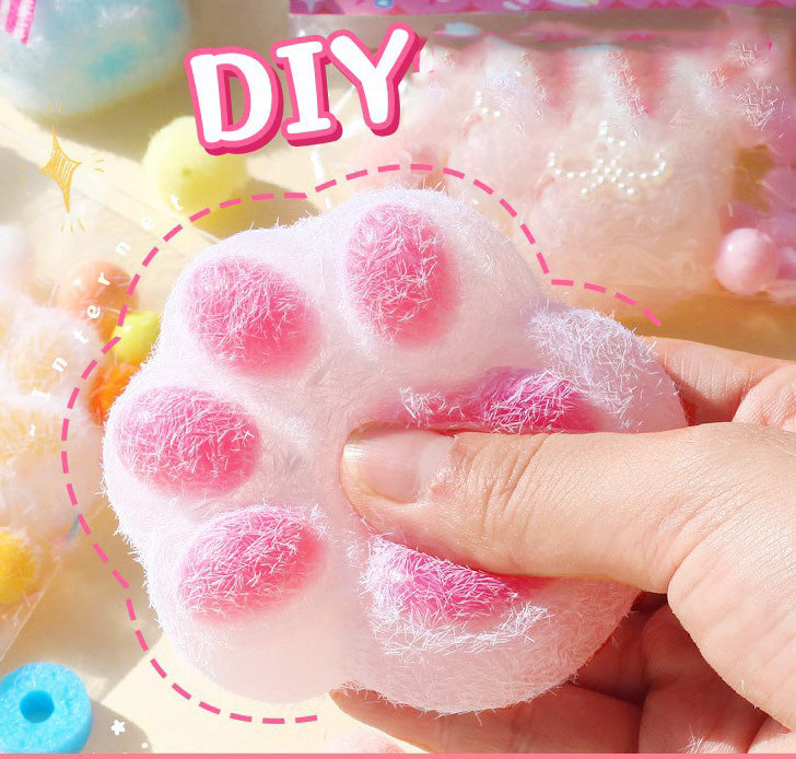 4Pcs Taba Squishy Cat Paw Squeeze Toys
