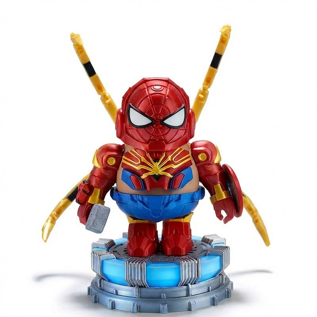 Spider Capybara Magnetic Equipment Toy Set Desktop Collectible Toy