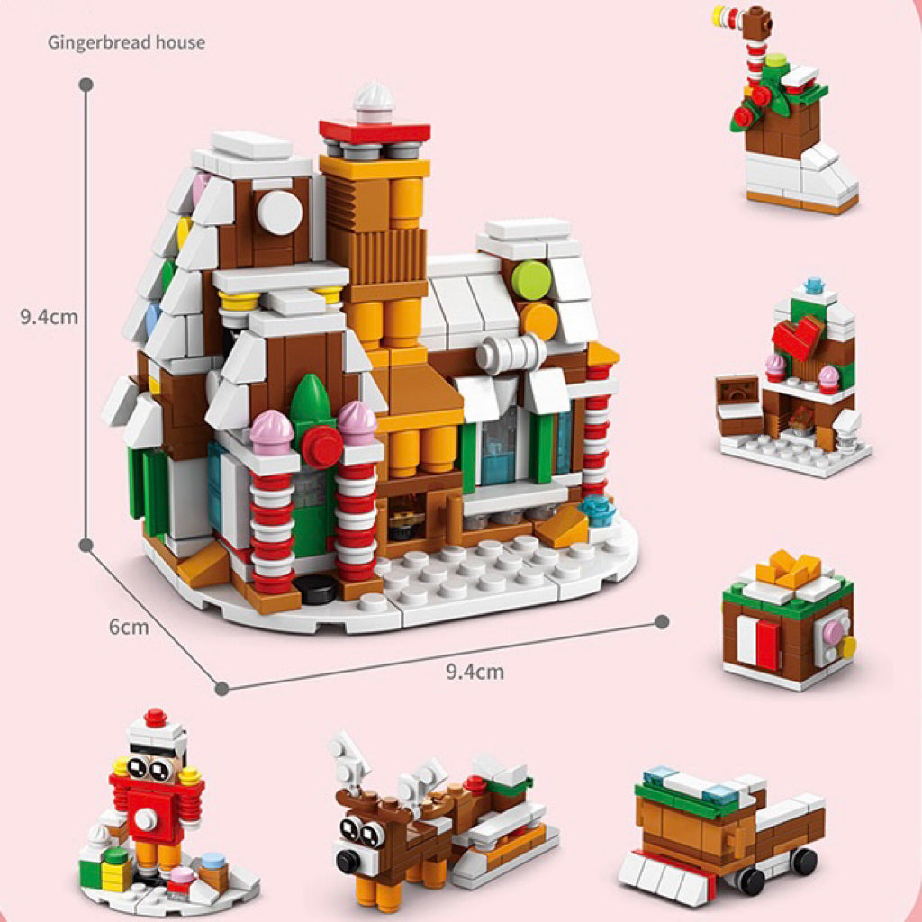 Gleetoy Christmas Building Blocks Playset (270 Pcs ~ 1235 Pcs)