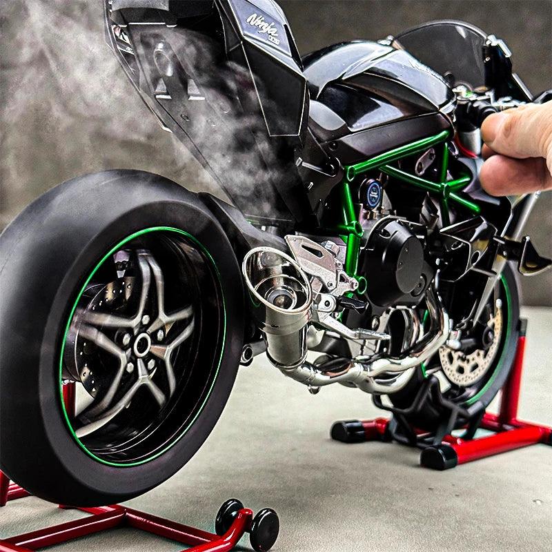 Gleetoy 1:6 Scale Kawasaki Ninjia H2R Sound and Mist Model
