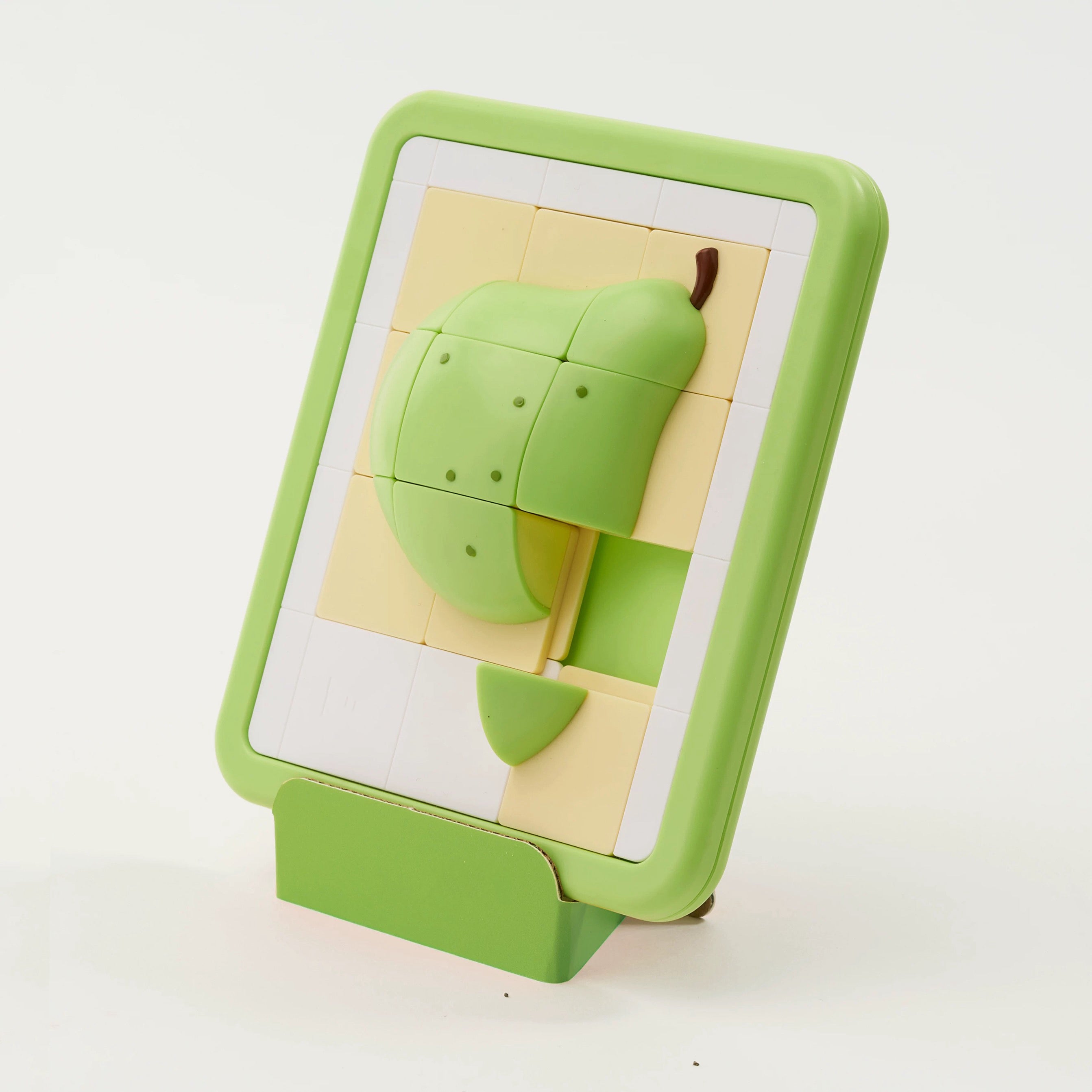 3D Fruit Sliding Puzzle Toy for Kids Brain Teaser Educational Gift