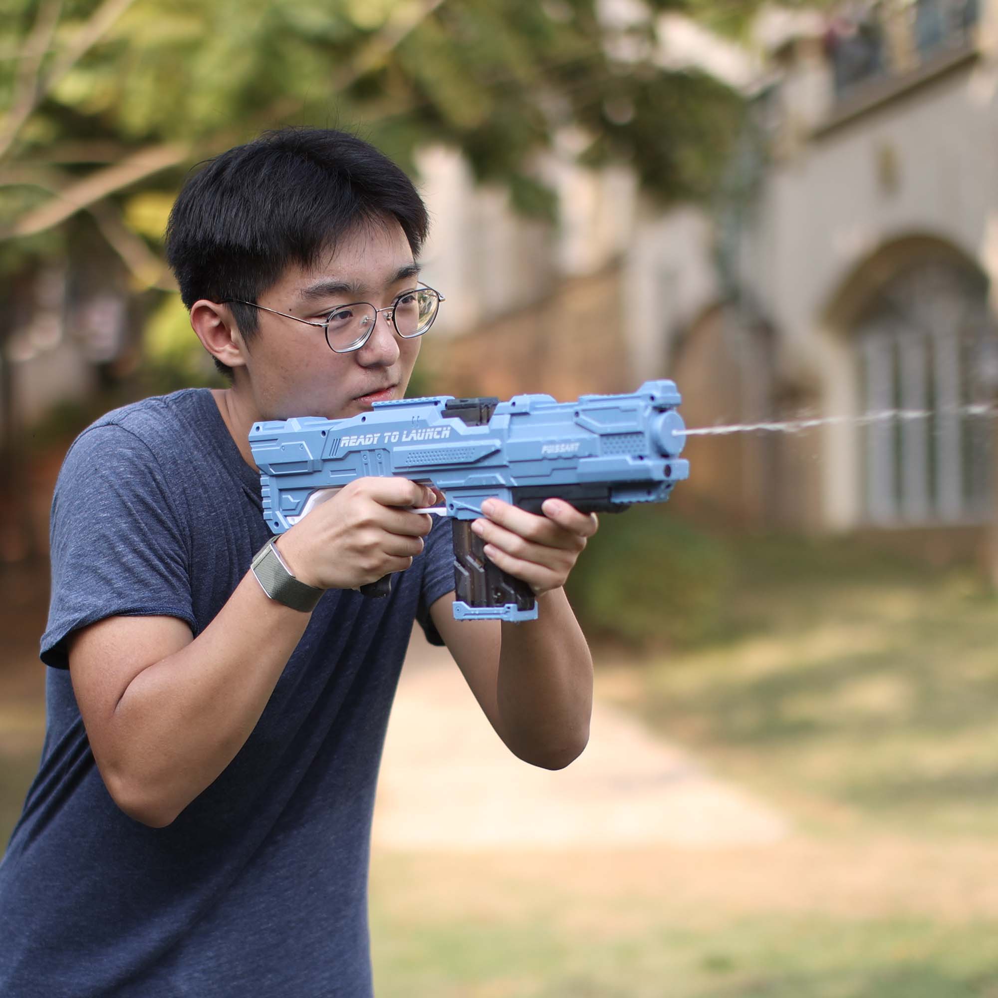 Pistola de agua espacial Gleetoy Electric M416