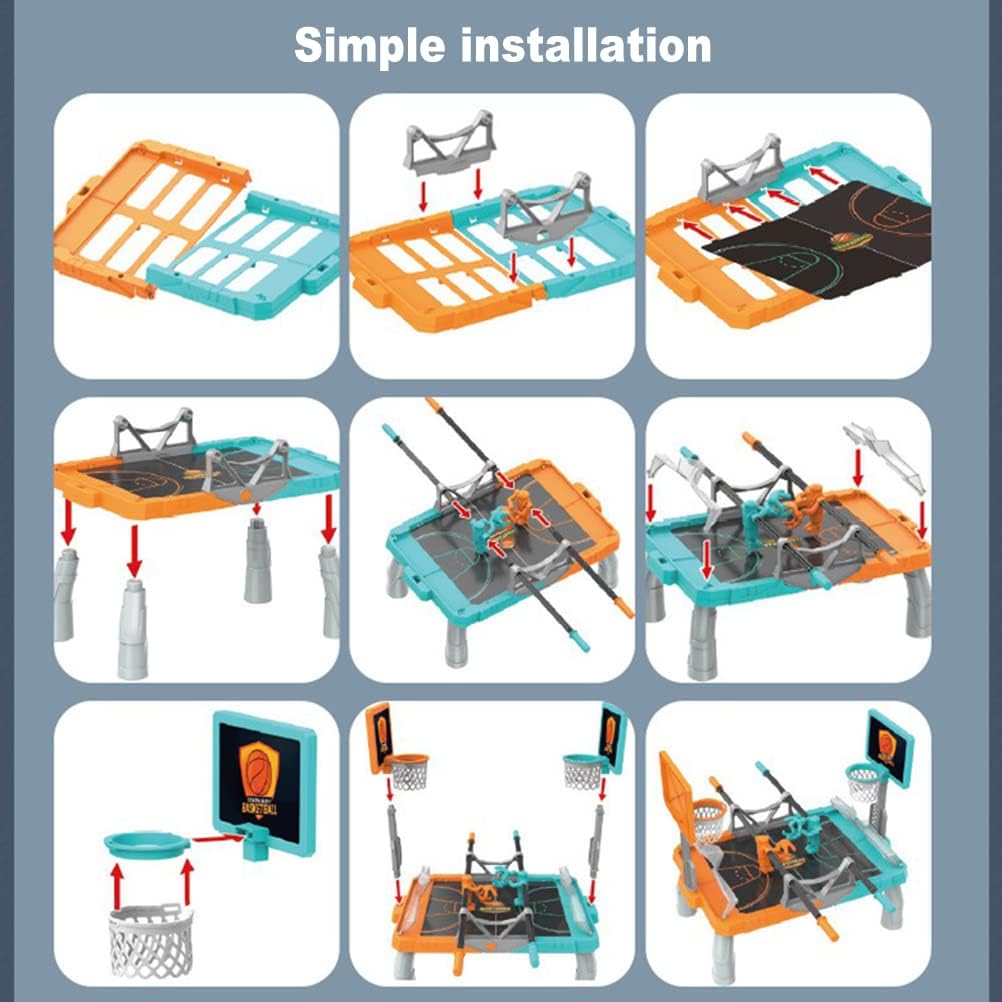 Tabletop Basketball Battle Game 2 Player Competitive Shooting Game
