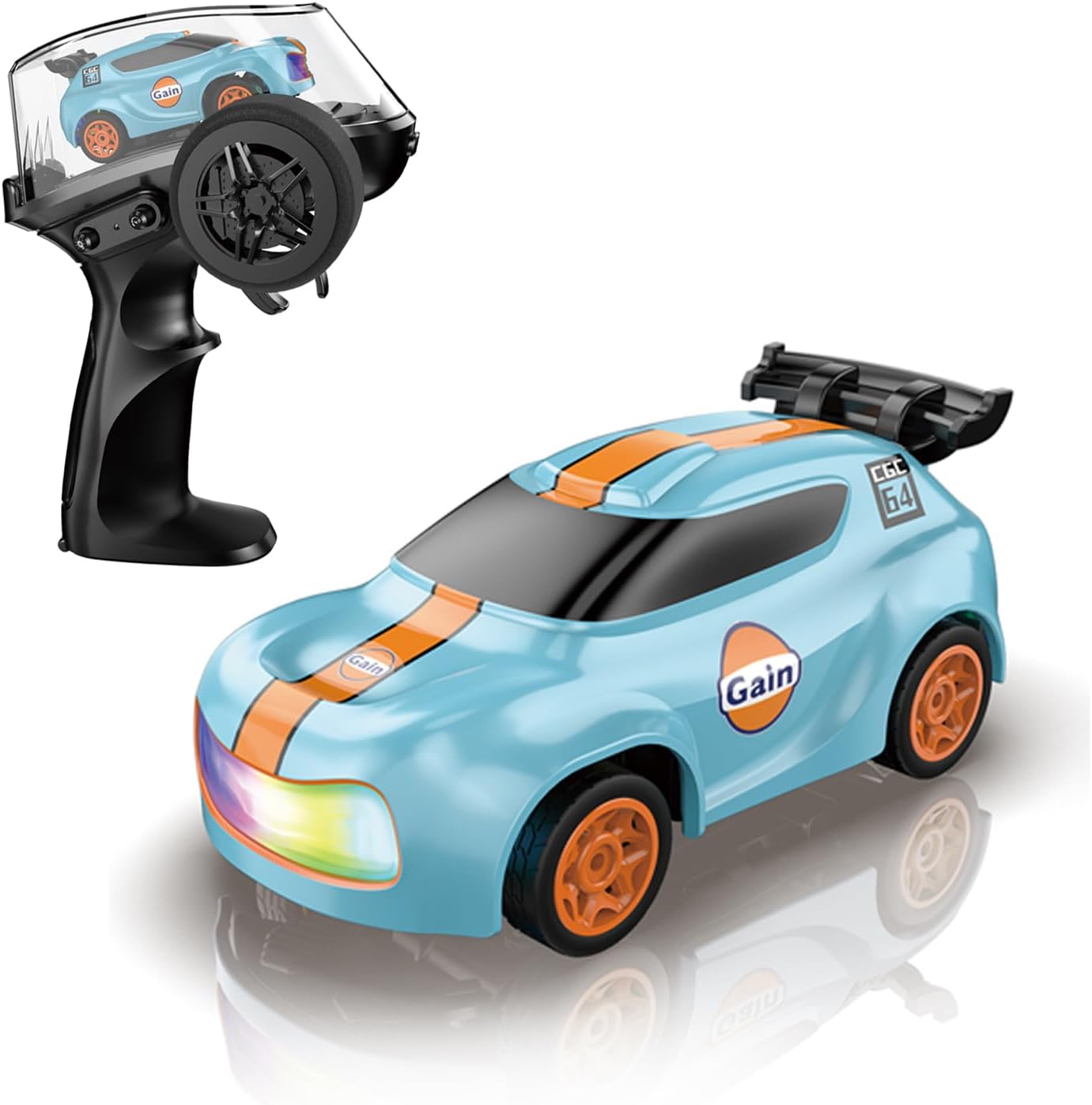 Gleetoy UltraX Pocket RC Drift Car High-Speed Mini Racer