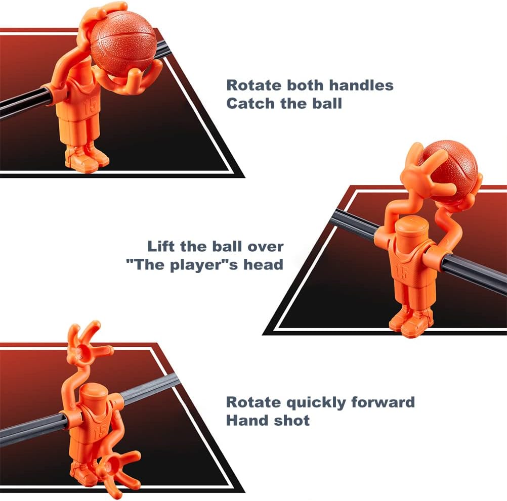 Tabletop Basketball Battle Game 2 Player Competitive Shooting Game