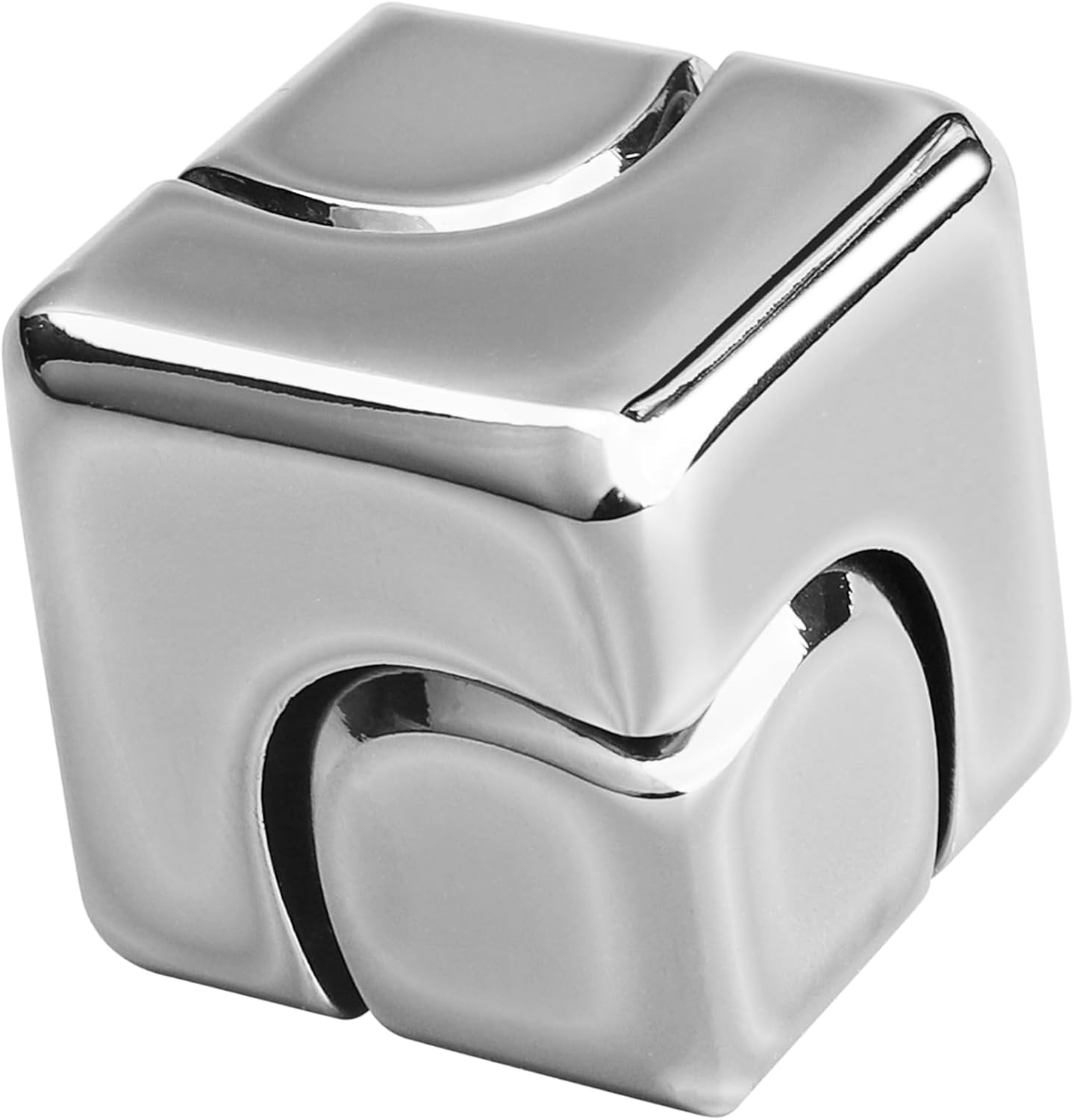 4-in-1 Metal Fidget Spinner Cube – Premium EDC Desk Toy