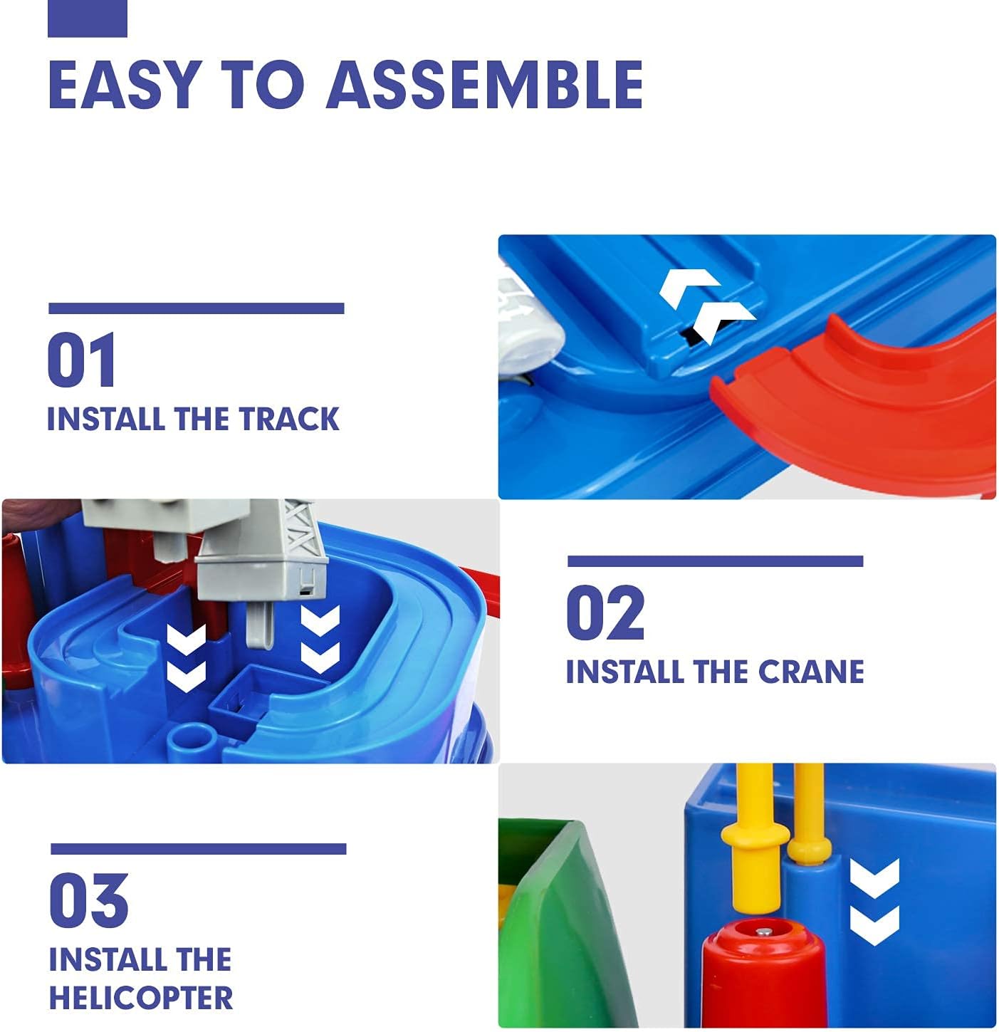 Gleetoy TrackX Car Adventure Track Toy