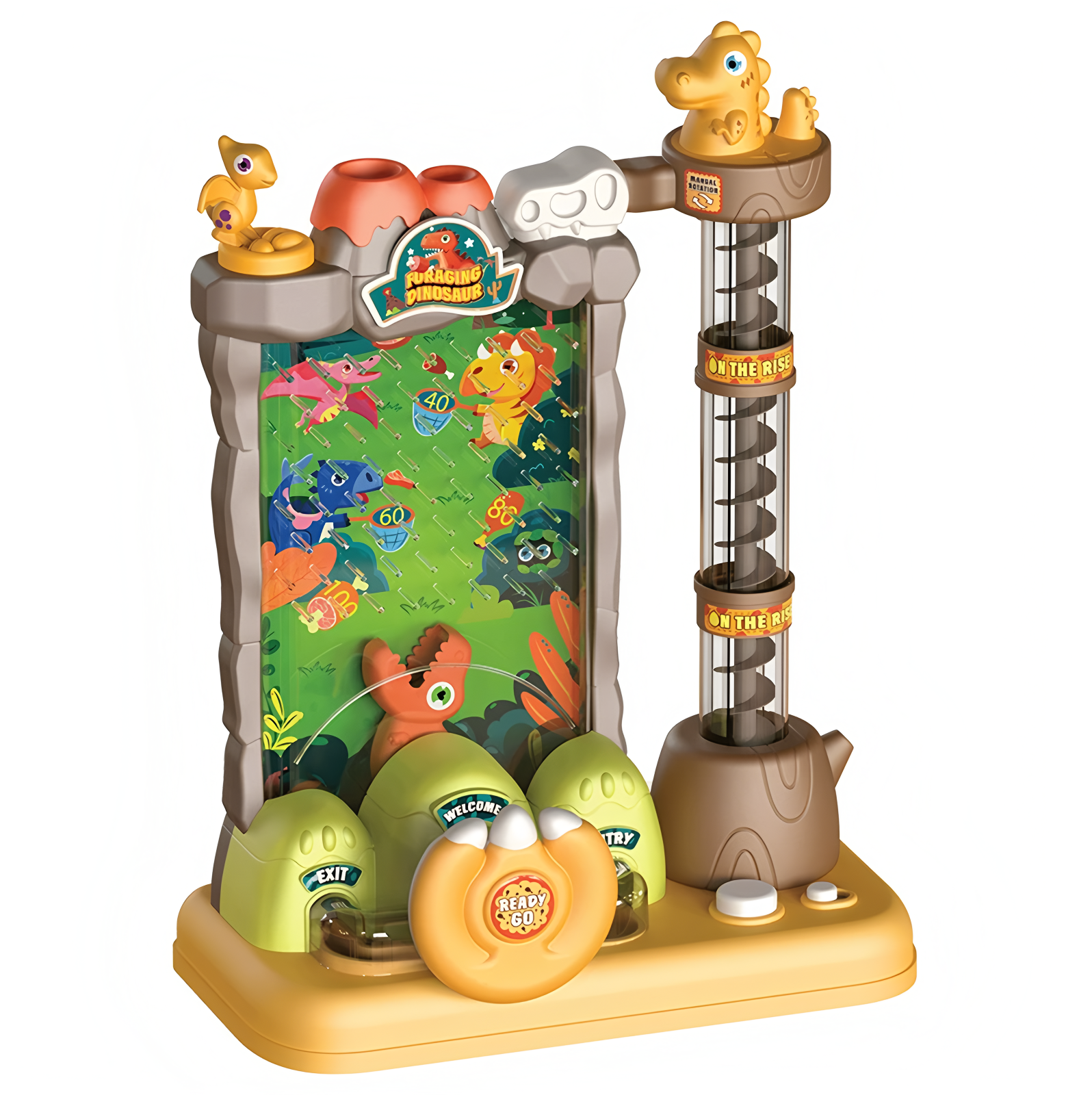 Gleetoy Dinosaur Bean Ball Catcher Hand-Eye Coordination Training Toy