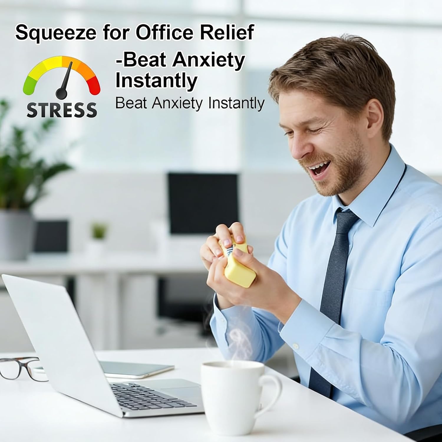 Realistic Butter Stress Ball Soft Satisfying Slow Rebound Squeeze Toy