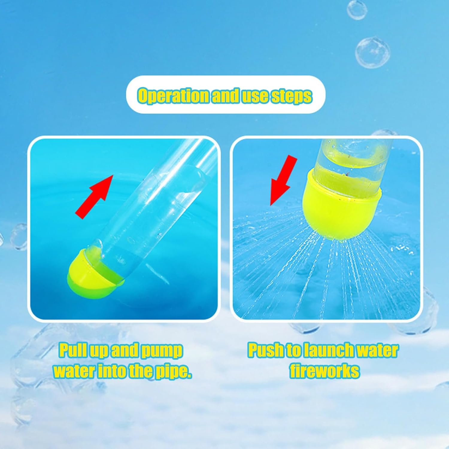 Gleetoy SplashZ Water Firework Outdoor Water Sprinkler Toy