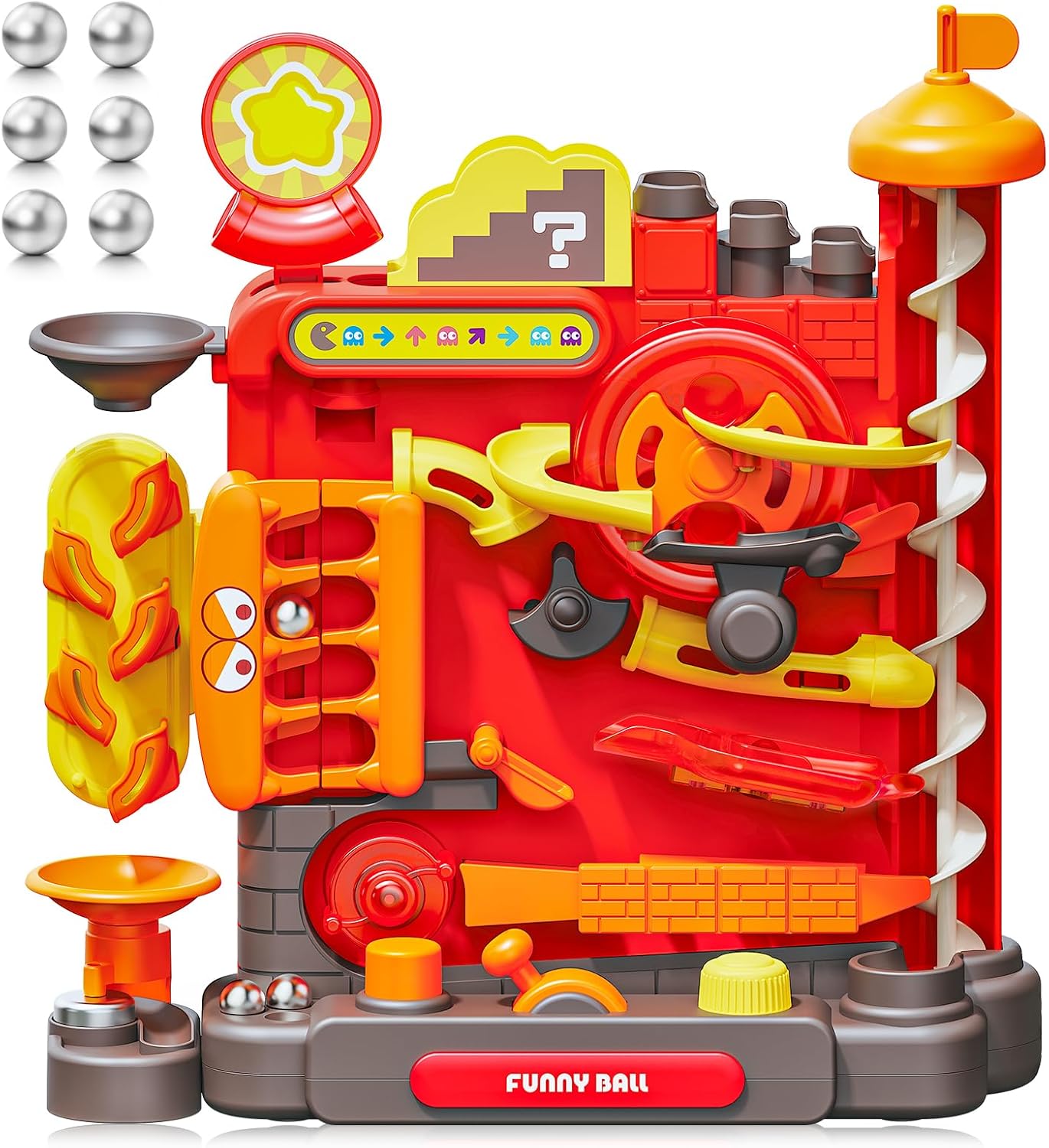 Gleetoy MarbleX STEM Marble Run Adventure Game Motor Skills Toy