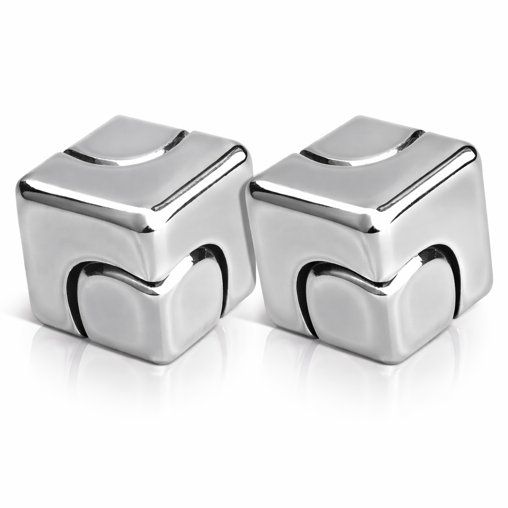 4-in-1 Metal Fidget Spinner Cube – Premium EDC Desk Toy