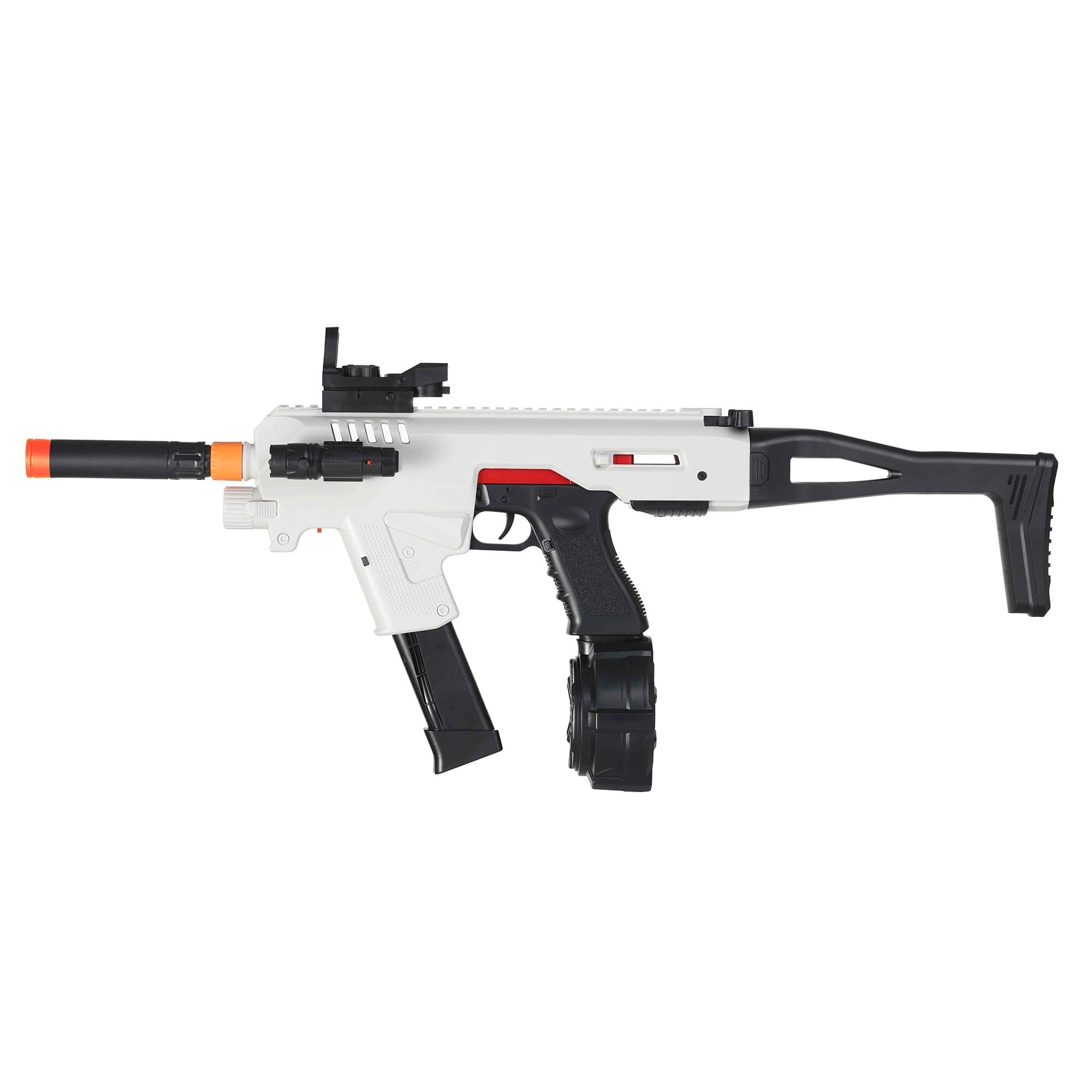Gleetoy Kit de conversión de carabina Glock eléctrica Gel Blaster (blanco)
