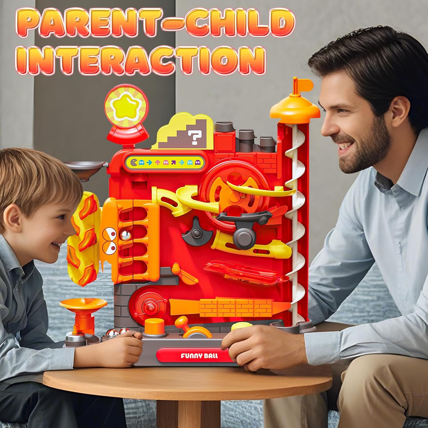 Gleetoy MarbleX STEM Marble Run Adventure Game Motor Skills Toy