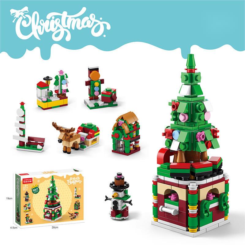 Gleetoy Christmas Building Blocks Playset (270 Pcs ~ 1235 Pcs)