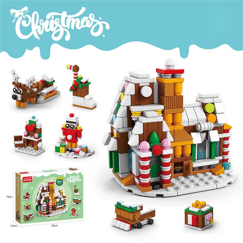 Gleetoy Christmas Building Blocks Playset (270 Pcs ~ 1235 Pcs)