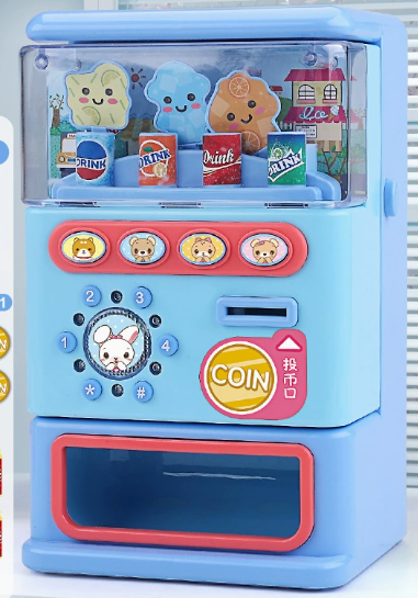 Kids Vending Machine Toy with Lights & Music